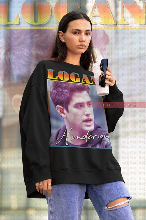 Logan Mitchell Homage Vintage Movie Sweatshirt for Women, Big Time Rush Forever Tour Sweater, BTR