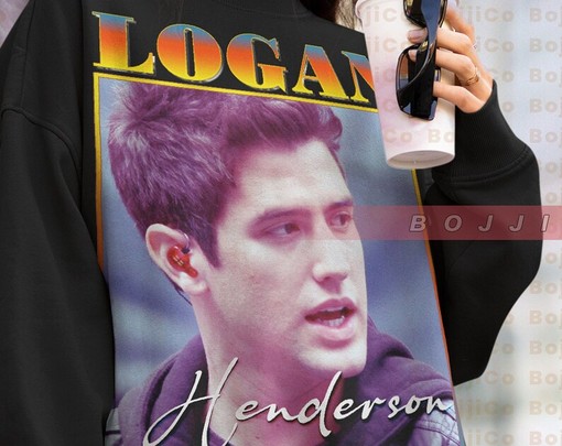 Logan Mitchell Homage Vintage Movie Sweatshirt for Women, Big Time Rush Forever Tour Sweater, BTR - Image 4