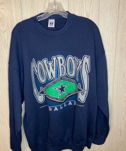 Logo 7 Dallas Cowboys NFL Vintage Style Sweatshirt T-shirt, Football Teams Gifts For Fans