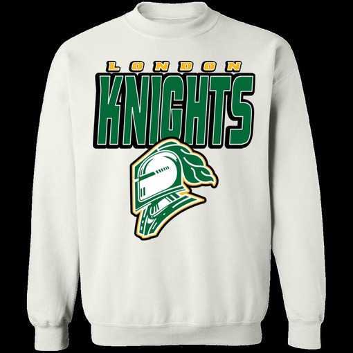 London Knights Vintage OHL Hockey Long Sleeve Tee - Unisex Apparel - Image 4