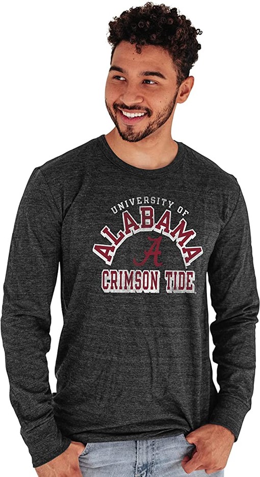 Long Sleeve Shirt Tri-Blend with Alabama Sweatshirt Gifts for Fans - Image 2