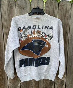 Looney Tunes Carolina Panthers 1993 Vintage Sweatshirt and Hoodie Ideal for NCAA Fans