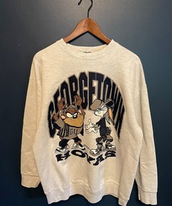 Looney Tunes Georgetown Hoyas Crewneck Sweatshirt - NCAA Shirts for Men and Women