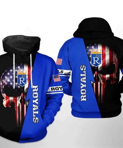 Los Angeles Angels MLB 3D All-Over Print Skull Zipper Hoodie for Men and Women