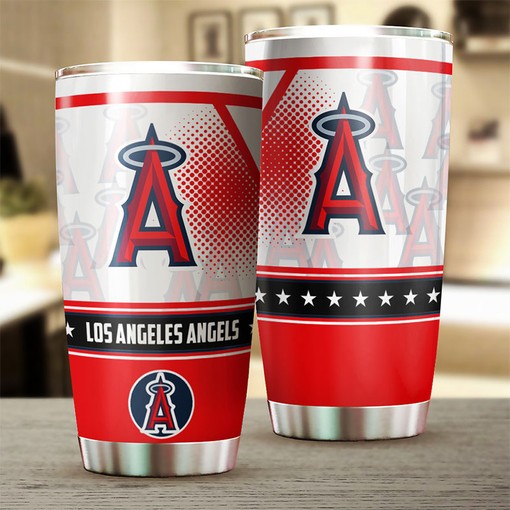 Los Angeles Angels MLB Tumbler with Awesome Design and MLB Logo - Ideal Tumbler for Angels Fans - Image 2