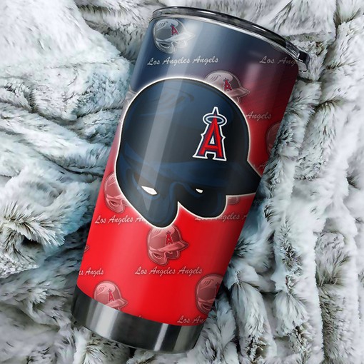 Los Angeles Angels MLB Tumbler with Lovable Dog Design and Catchy MLB Logo - Image 2