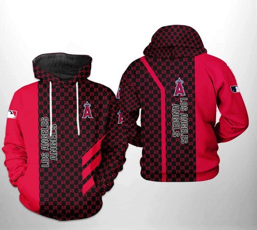 Los Angeles Angels MLB Unique Design 3D Hoodie Zipper Hoodie: A Fan Favorite