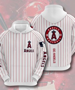 Los Angeles Angels Unisex All Over Print 3D Hoodie with Custom Design: Perfect for Any Fan