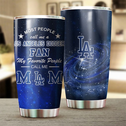 Los Angeles Dodgers Baseball Moms MLB Tumbler with a Unique and MLB Design - Image 2