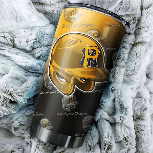 Los Angeles Dodgers Humorous Design Funny Dog MLB Tumbler with Customization and Logo for Fans - Image 2