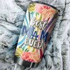 Los Angeles Dodgers Skull MLB Tumbler with Customization and Logo for Hardcore Fans