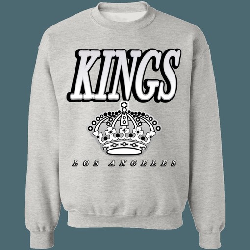Los Angeles Kings 1960's Vintage NHL Graphic Sweatshirt Hoodie - Retro Style Fan Gear - Image 4