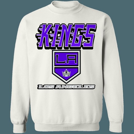 Los Angeles Kings COLOR RUSH Retro NHL Graphic Tee - For Hockey Lovers