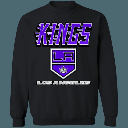 Los Angeles Kings COLOR RUSH Retro NHL Graphic Tee - For Hockey Lovers - Image 2