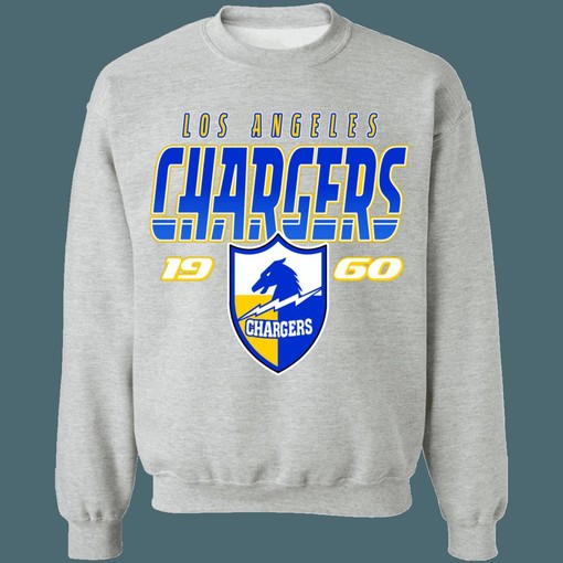 Los Angeles LA Chargers Vintage NFL Distressed Graphic Sweatshirt Hoodie - Retro Style - Image 3