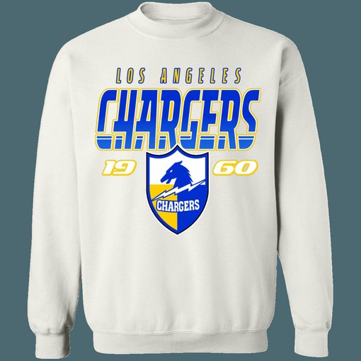 Los Angeles LA Chargers Vintage NFL Distressed Graphic Sweatshirt Hoodie - Retro Style - Image 4