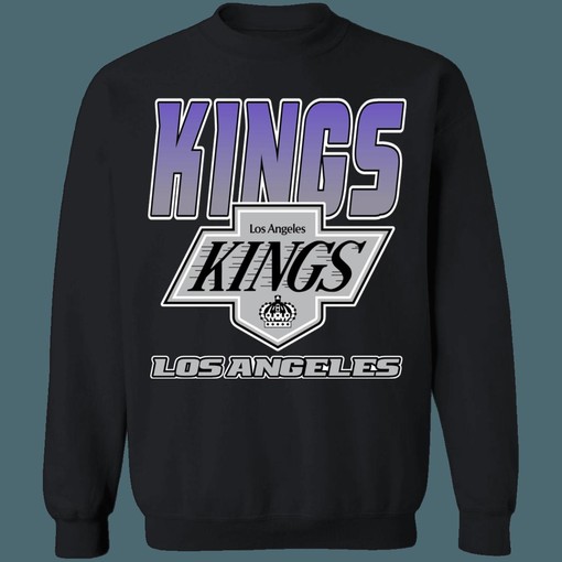 Los Angeles LA Kings 1990's Retro NHL Sweatshirt Hoodie - Vintage Style Fan Gear