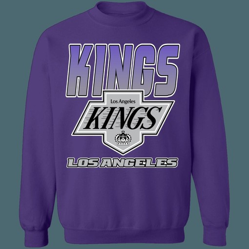 Los Angeles LA Kings 1990's Retro NHL Sweatshirt Hoodie - Vintage Style Fan Gear - Image 4