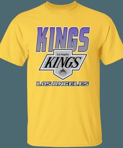 Los Angeles LA Kings NHL Retro T-Shirt Hoodie - National Hockey League Apparel