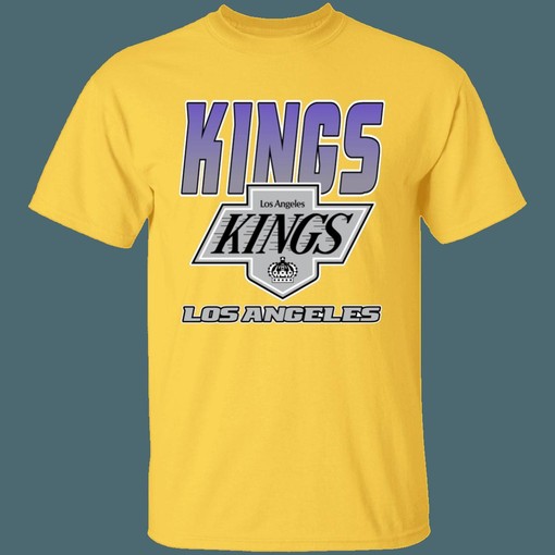 Los Angeles LA Kings NHL Retro T-Shirt Hoodie - National Hockey League Apparel