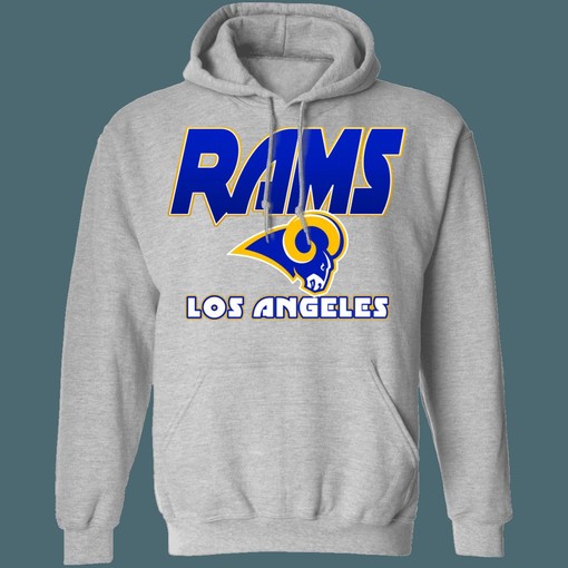 Los Angeles LA Rams Retro NFL Graphic Crewneck Sweatshirt - Vintage Look - Image 3