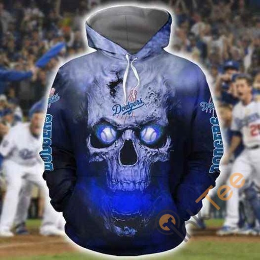 Los Angeles Lakers NBA 3D All-Over Print Skull Art Hoodie for Men