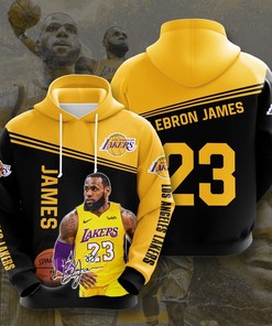 Los Angeles Lakers Unisex Unique All Over Print Hoodie