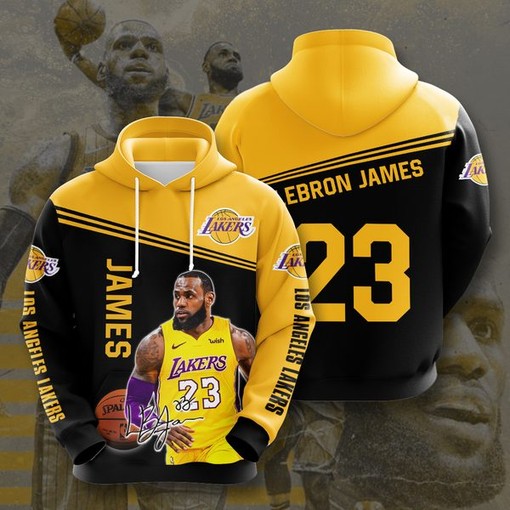 Los Angeles Lakers Unisex Unique All Over Print Hoodie