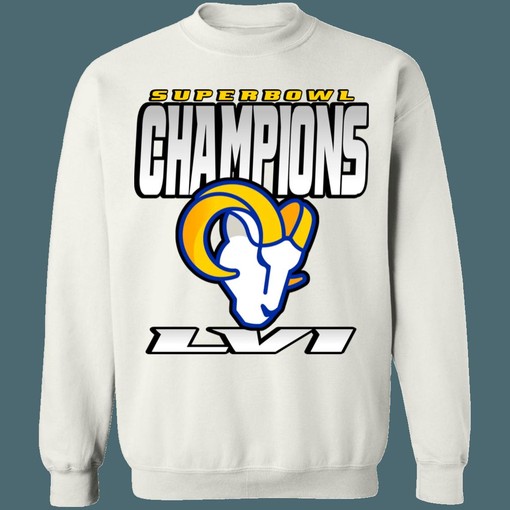 Los Angeles Rams 2022 Super Bowl LVI Champions Sweatshirt - Celebrate Your Team's Victory!