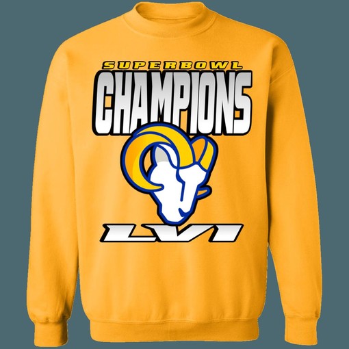Los Angeles Rams 2022 Super Bowl LVI Champions Sweatshirt - Celebrate Your Team's Victory! - Image 4