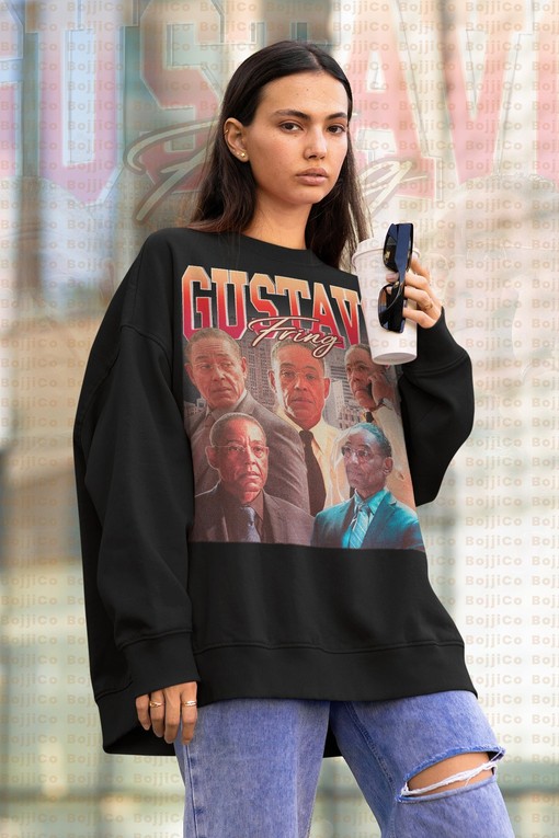 Los Pollos Gustavo Fring Chille Sweater, Salamanca Breaking Bad Vintage Retro Sweatshirt, Heisenberg Mexican Tees