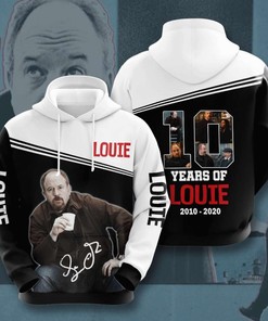 Louie Men's All Over Print 3D Hoodie with Eye-Catching Design