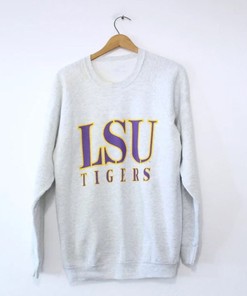 Louisiana State University Tigers Vintage Style Sweatshirt - LSU Tigers Shirt, Football Sweatshirt