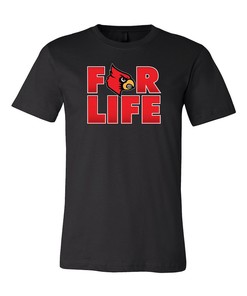Louisville Cardinals 4 Life T-Shirt - NCAA Shirts for Fans