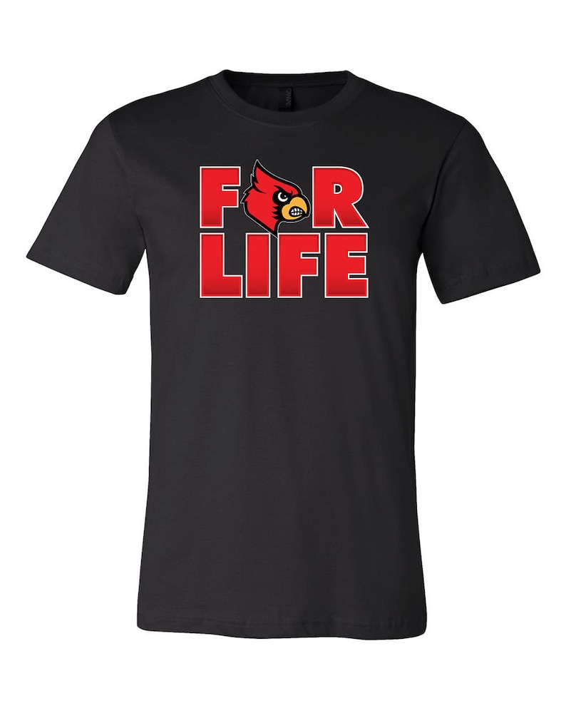 Louisville Cardinals 4 Life T-Shirt - NCAA Shirts for Fans