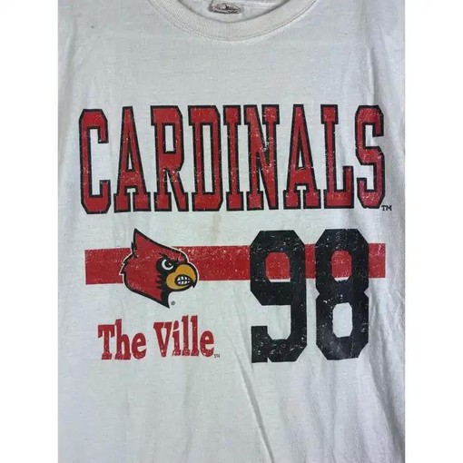 Louisville Cardinals '98 NCAA Football Hoodie Sweatshirt, Perfect for Cardinals Sports Fans and University Students - Image 2