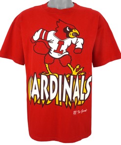 Louisville Cardinals Big Spell-Out T-Shirt, 1990s Retro NCAA Shirt - Unisex Sport Sweatshirt Hoodie Gift