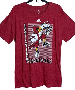 Louisville Cardinals College Basketball Red Short Sleeve Shirt - NCAA Shirts for Fans