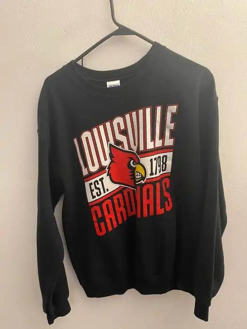 Louisville Cardinals Football Hoodie Sweatshirt, Perfect for Cardinals Sports Fans and University Students
