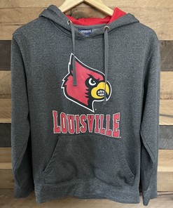 Louisville Cardinals Hooded Pullover Sweatshirt - NCAA Shirts for Fans