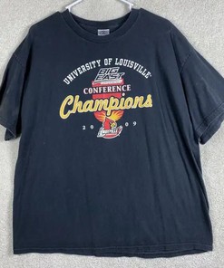 Louisville Cardinals NCAA Conference Champions Uni Football Shirt - NCAA Shirts for Fans