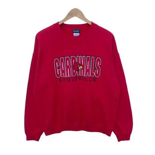 Louisville Cardinals Uni Football Jumper Hoodie Sweatshirt - NCAA Shirts for Fans