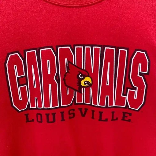 Louisville Cardinals Uni Football Jumper Hoodie Sweatshirt - NCAA Shirts for Fans - Image 2
