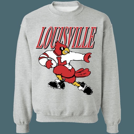 Louisville Cardinals Vintage NCAA Football Sweatshirt Hoodie - Show Your Team Spirit! - Image 2