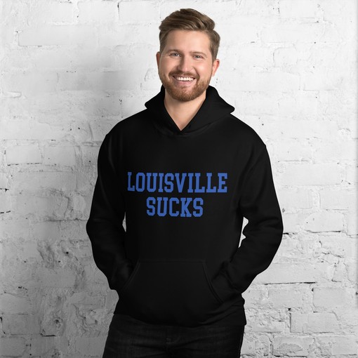Louisville Sucks Kentucky Hoodie Sweatshirt for Sport Shirt Fans - Image 2