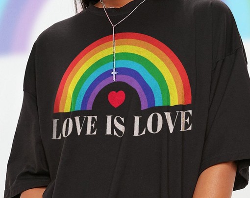 Love Is Love Unisex Shirts - Funny Movie Shirts for Men with PRIDE Months and Love Symbol - Image 2