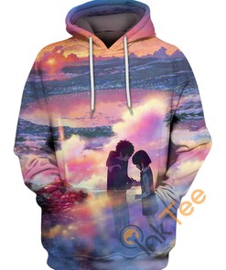 Love Signal All Over Print 3D Hoodie with 3D Graphics and Eye-Catching Design