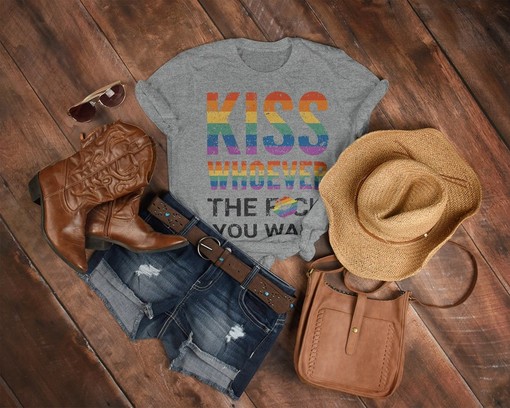 Love is Love Unisex Shirts - Funny Movie Shirts for Men with LGBTQ+ Rights and Pride Rainbow - Image 3