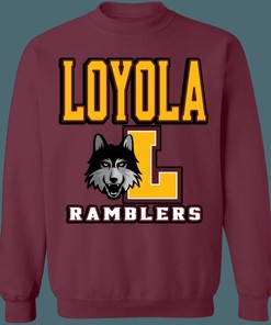 Loyola Ramblers Vintage NCAA Sweatshirt Hoodie Shirt for Fans of All Ages