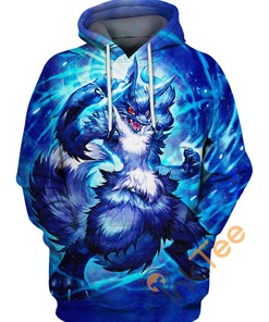 Lucario Keti Men's All Over Print 3D Hoodie with Bold Graphics